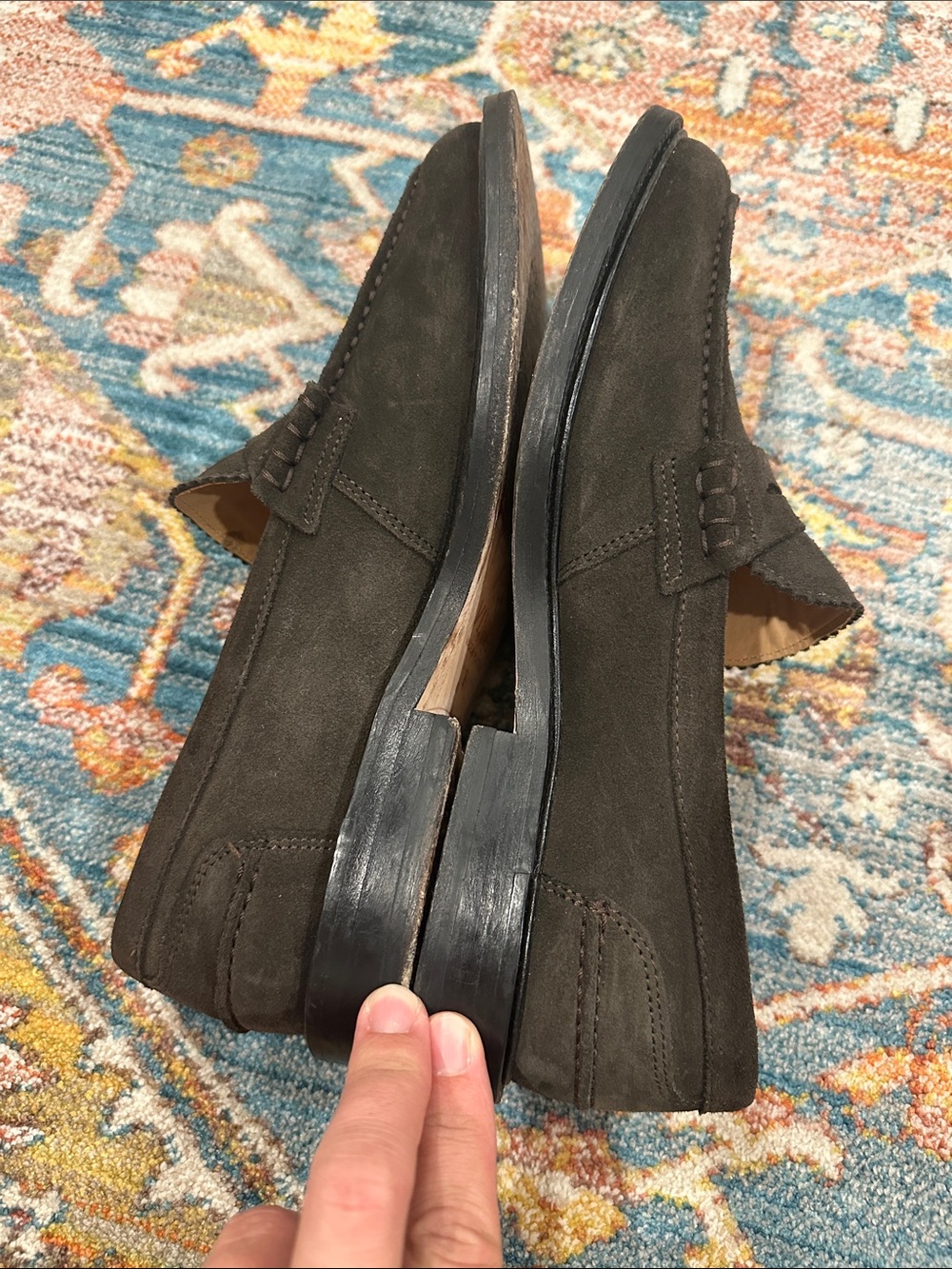 Vinny’s Lee Vale Suede Loafers - Picture 5 of 7